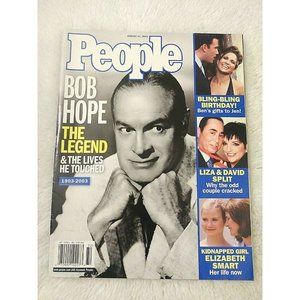 People Magazine Bob Hope The Legend 1903-2003 August 2003 Classic Movies